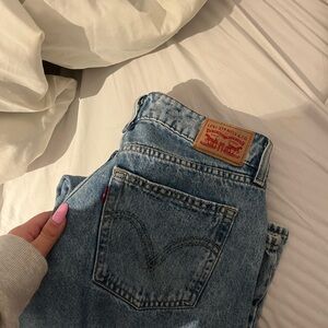 Levi's Medium Wash Straight Leg Jeans